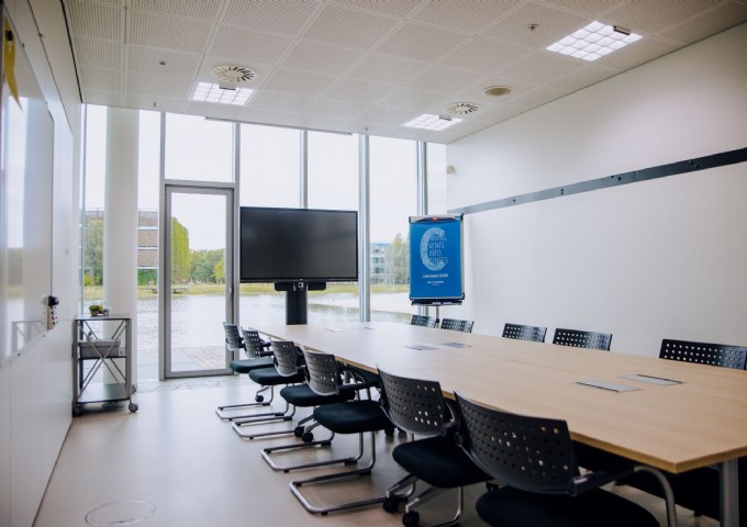 Zaal Debye Boardroom opstelling